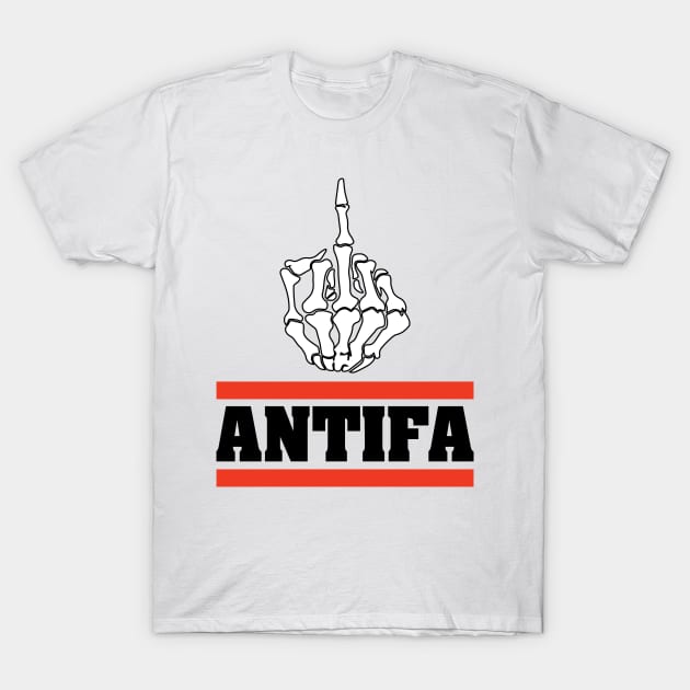 F*CK ANTIFA T-Shirt by Rebranded_Customs